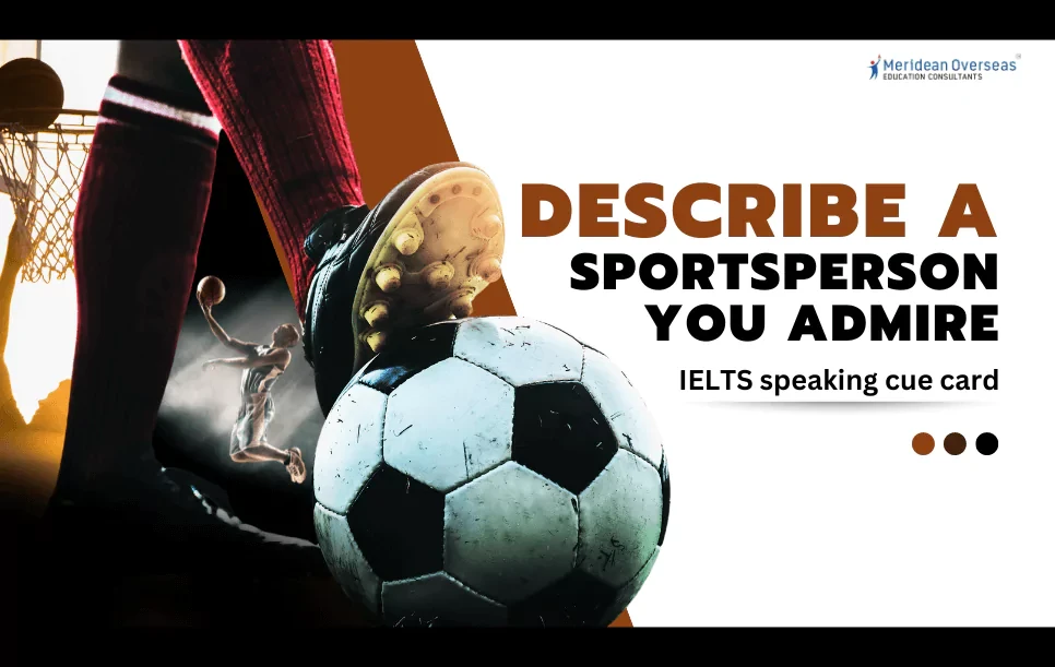 Describe a sportsperson you admire